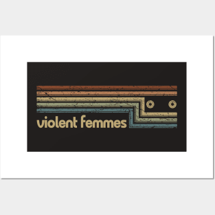 Violent Femmes Cassette Stripes Posters and Art